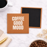Fridge Magnet Kulkas Square Quetos Coffee Good Mood Size 2.5 inchi